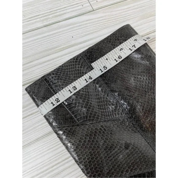 The Frye Company Ava 77731 Leather Snakeskin Tall Boots Size 8 M - Picture 8 of 12